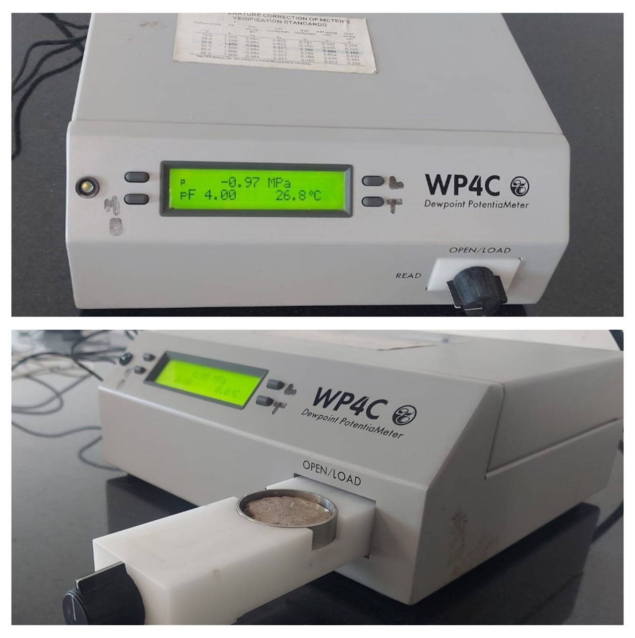 Dew point potentiometer